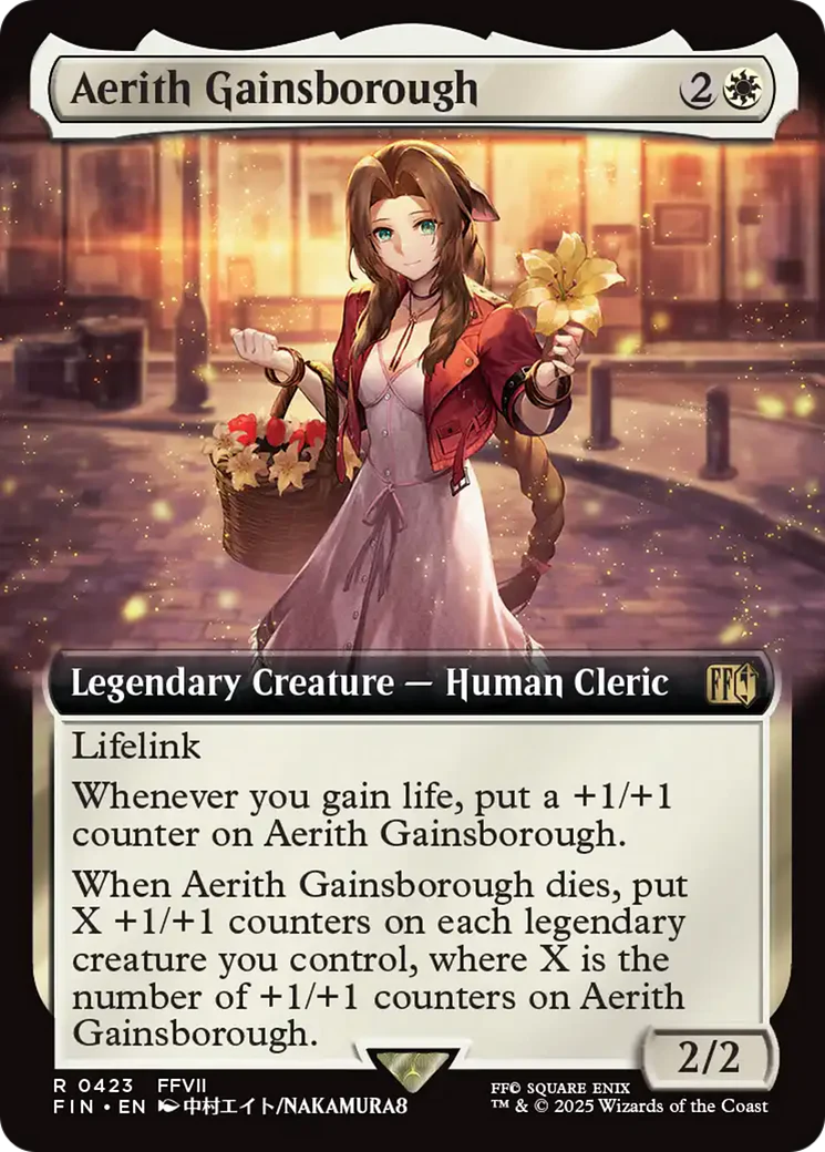 Aerith Gainsborough (Extended Art) (FIN-423) - FINAL FANTASY