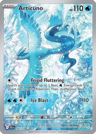 Articuno 161/159 - Illustration Rare - Holofoil