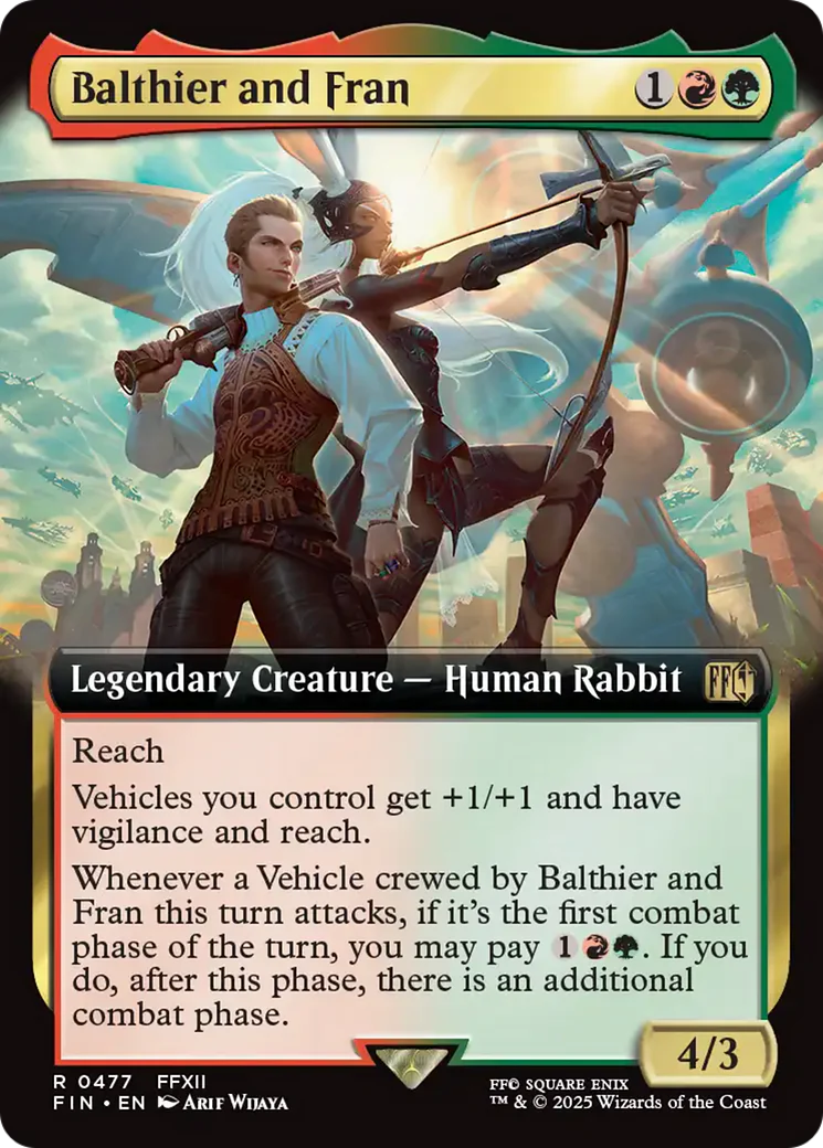 Balthier and Fran (Extended Art) (FIN-477) - FINAL FANTASY