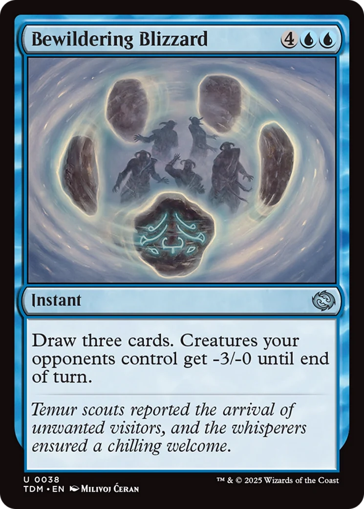 Bewildering Blizzard (TDM-038) - Tarkir: Dragonstorm