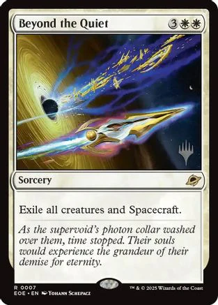 Beyond the Quiet (PPEOE-007) - Promo Pack: Edge of Eternities Foil