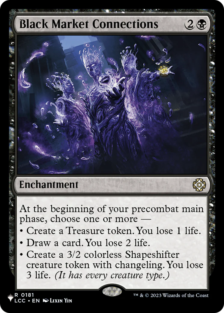 Black Market Connections (LIST-181) - The List Reprints