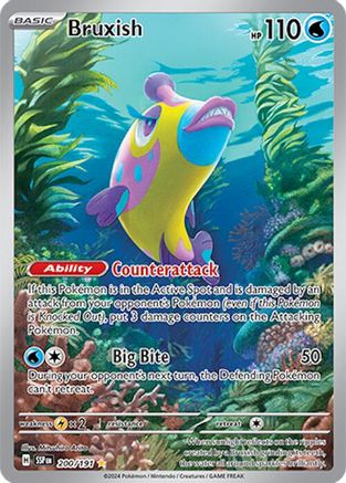 Bruxish 200/191 - Illustration Rare - Holofoil