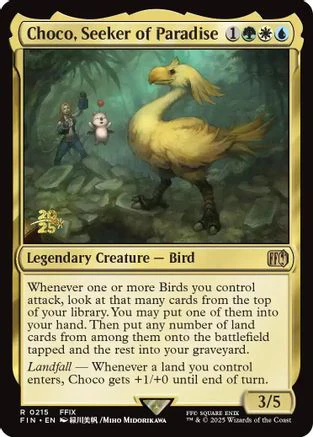 Choco, Seeker of Paradise (PRE-215) - Prerelease Cards Foil