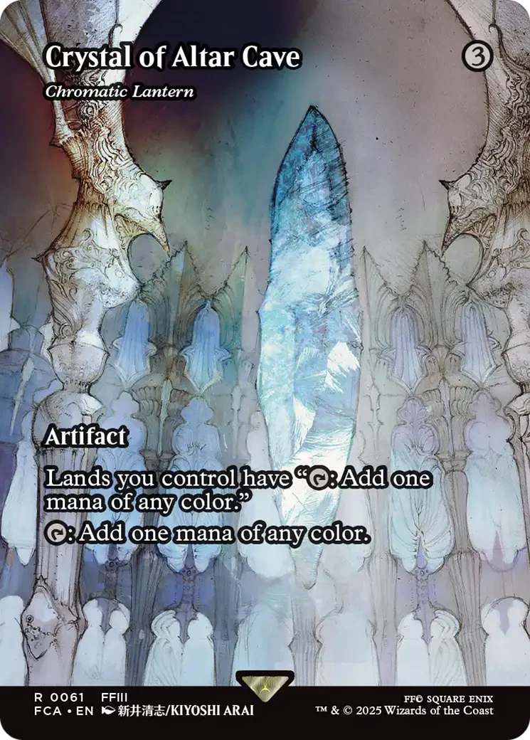 Crystal of Altar Cave (Showcase) (FCA-061) - FINAL FANTASY: Through the Ages Foil