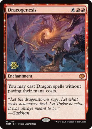 Dracogenesis (PRE-105) - Prerelease Cards Foil