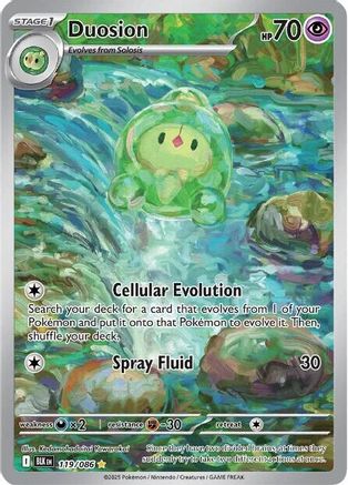 Duosion 119/086 - Illustration Rare - Holofoil