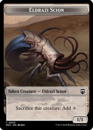 Eldrazi Scion // Eldrazi Spawn Double-Sided Token (M3C-3 // 2) - Commander: Modern Horizons 3