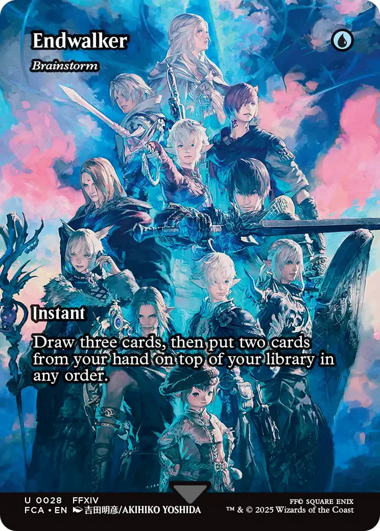 Endwalker - Brainstorm (Showcase) (FCA-028) - FINAL FANTASY: Through the Ages Foil