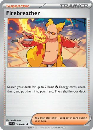 Firebreather 089/094 - Uncommon - Reverse Holofoil