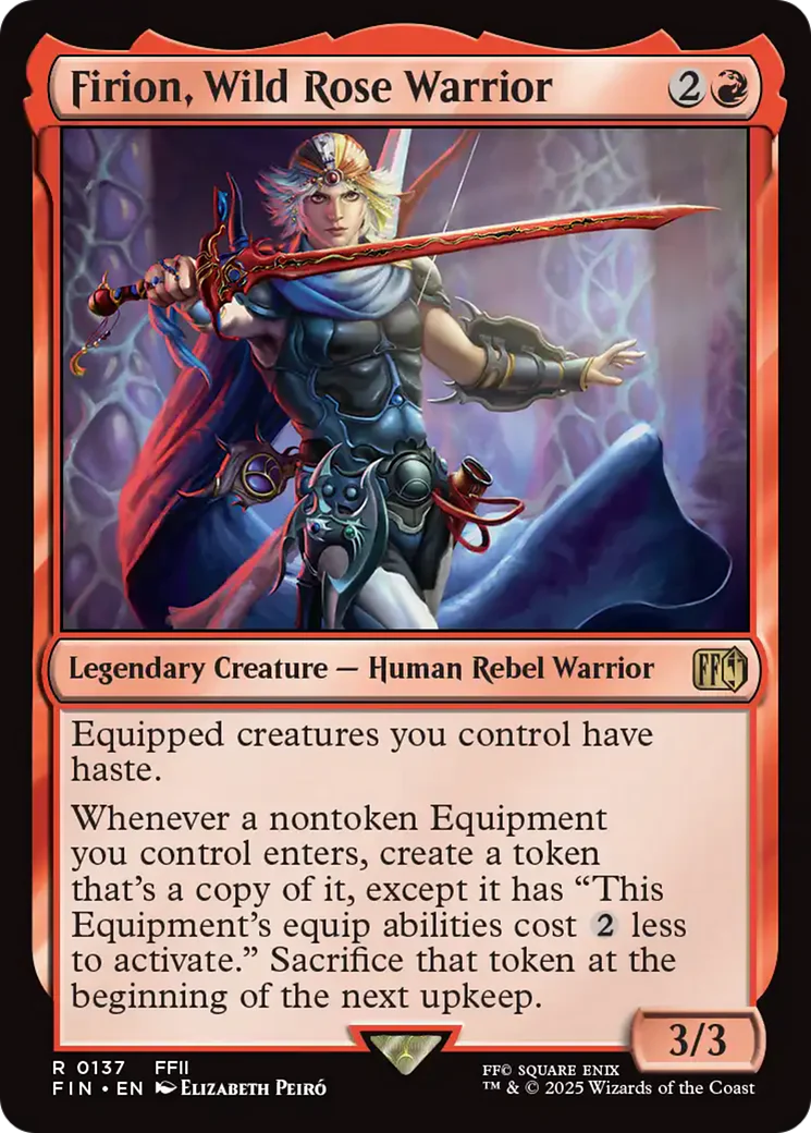Firion, Wild Rose Warrior (FIN-137) - FINAL FANTASY Foil