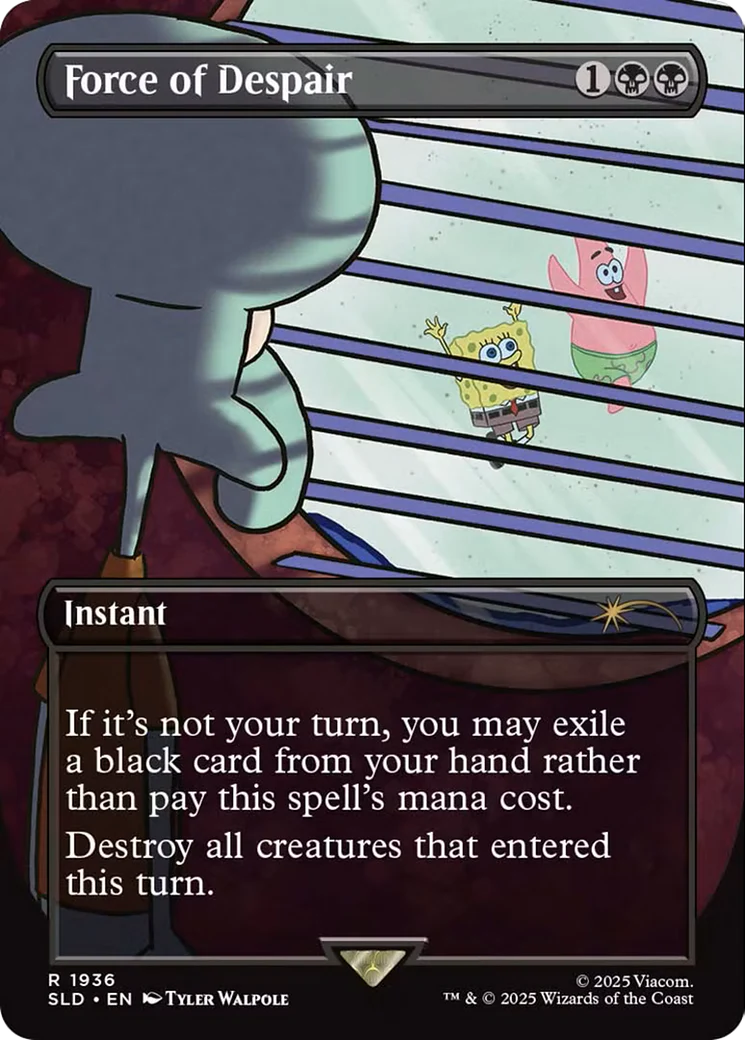 Force of Despair (SLD-1936) - Secret Lair Drop Series Foil