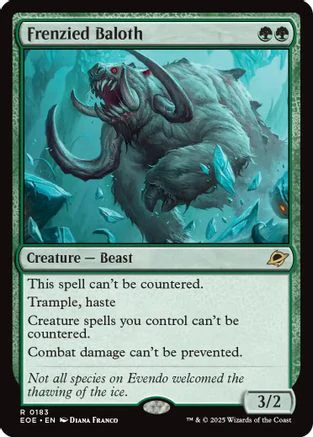 Frenzied Baloth (EOE-183) - Edge of Eternities Foil