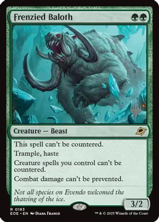 Frenzied Baloth (PPEOE-183) - Promo Pack: Edge of Eternities Foil