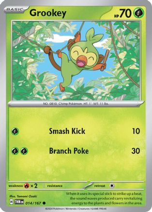 Grookey 014/167 - Common - Reverse Holofoil