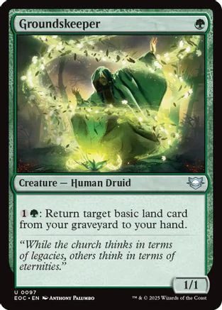 Groundskeeper (EOC-097) - Commander: Edge of Eternities
