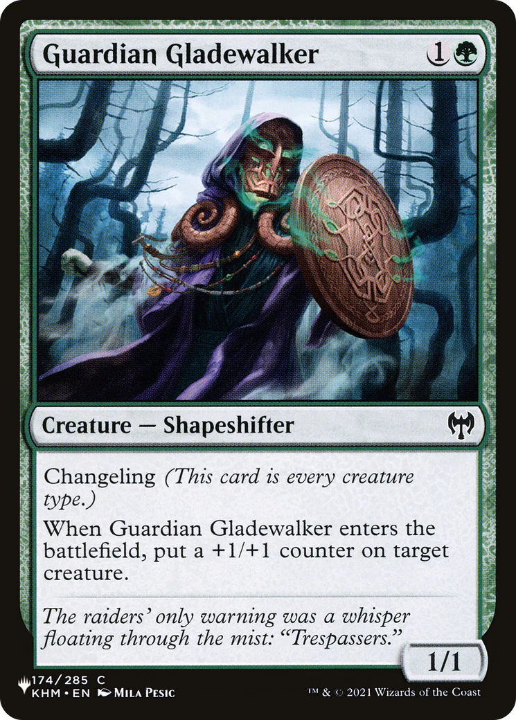 Guardian Gladewalker (KHM) (LIST-174) - The List Reprints