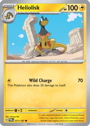 Heliolisk 071/167 - Common - Reverse Holofoil