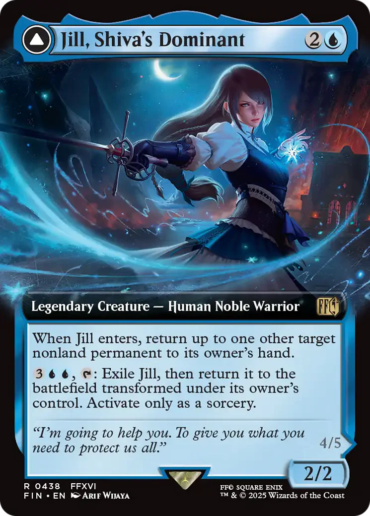 Jill, Shiva's Dominant (Extended Art) (FIN-438) - FINAL FANTASY