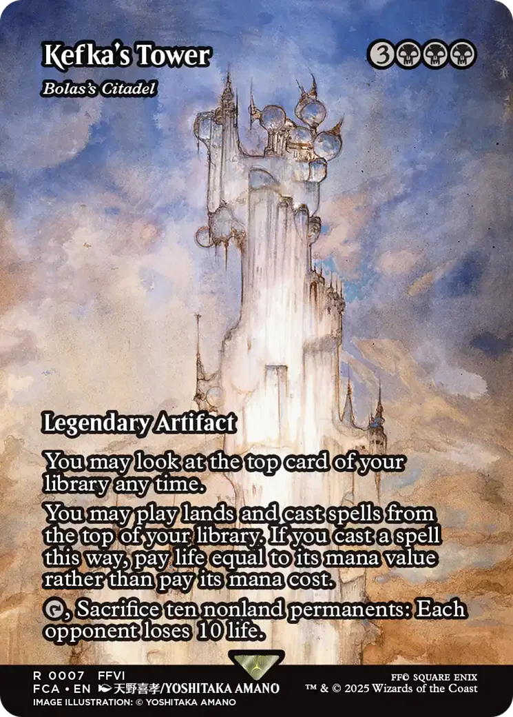 Kefka's Tower - Bolas's Citadel (Showcase) (FCA-007) - FINAL FANTASY: Through the Ages