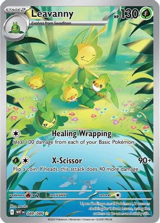 Leavanny 089/086 - Illustration Rare - Holofoil