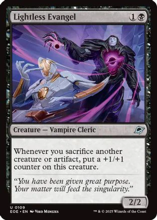 Lightless Evangel (EOE-109) - Edge of Eternities Foil