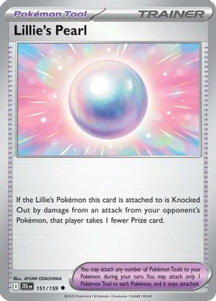 Lillie's Pearl 151/159 - Uncommon - Reverse Holofoil