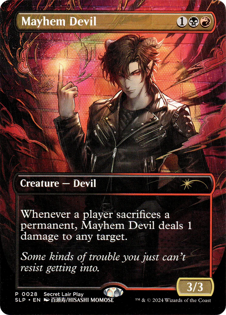 Mayhem Devil (SLP-028) - Secret Lair Showdown Foil
