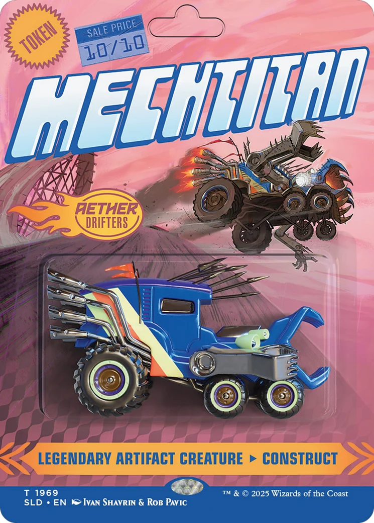Mechtitan // Mechtitan (SLD-1969) - Secret Lair Drop (Borderless) Foil - Image 5