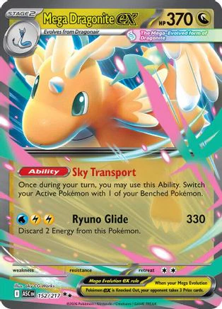 Mega Dragonite ex (152/217) - ME Ascended Heroes Holofoil