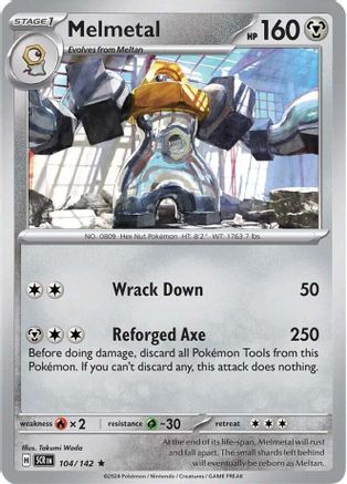 Melmetal 104/142 - Rare - Holofoil