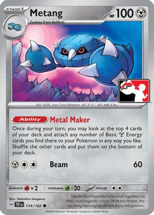 Metang 114/162 - Common - Holofoil