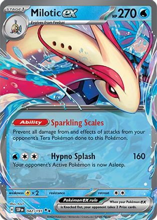 Milotic ex 042/191 - Double Rare - Holofoil