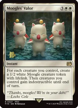 Moogles' Valor (PRE-027) - Prerelease Cards Foil