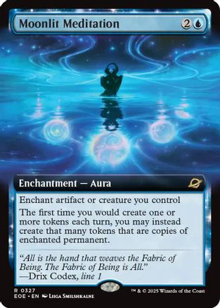 Moonlit Meditation (Extended Art) (EOE-327) - Edge of Eternities