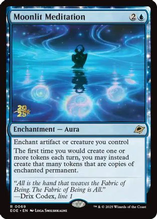Moonlit Meditation (PRE-069) - Prerelease Cards Foil