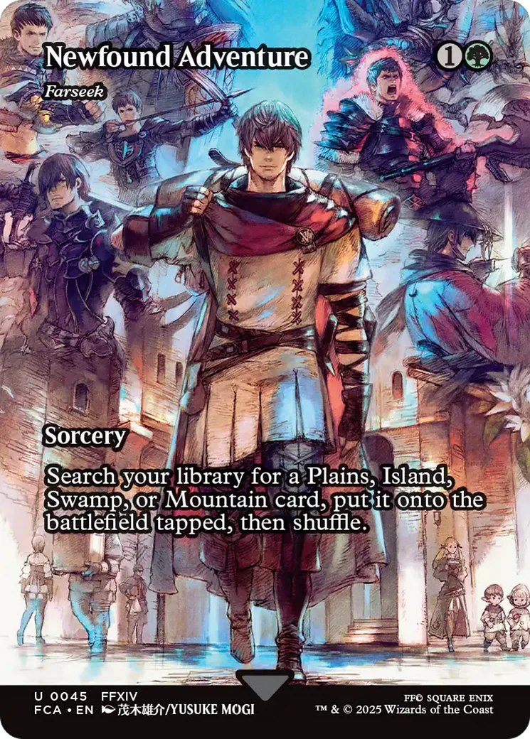 Newfound Adventure - Farseek (Showcase) (FCA-045) - FINAL FANTASY: Through the Ages Foil