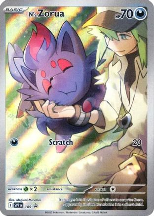 N's Zorua 189 - Promo - Holofoil