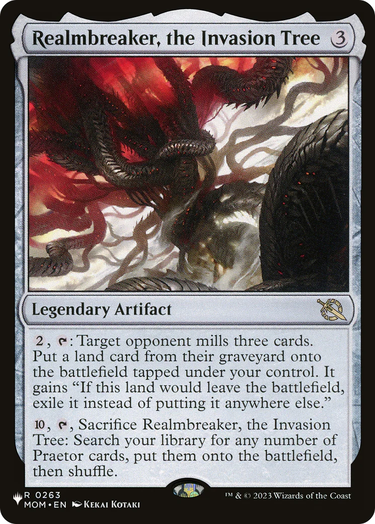 Realmbreaker, the Invasion Tree (MOM) (LIST-263) - The List Reprints
