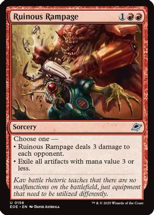 Ruinous Rampage (EOE-158) - Edge of Eternities