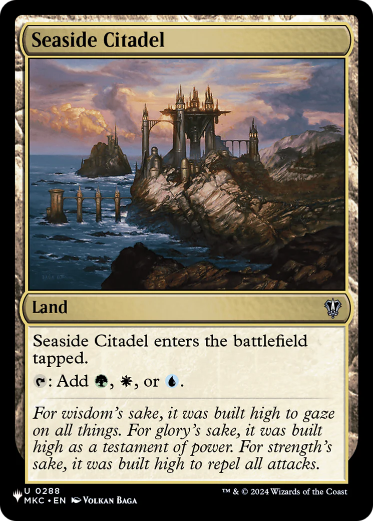 Seaside Citadel (MKC) (LIST-288) - The List Reprints