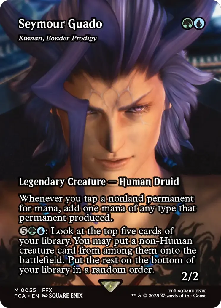 Seymour Guado - Kinnan, Bonder Prodigy (Showcase) (FCA-055) - FINAL FANTASY: Through the Ages Foil