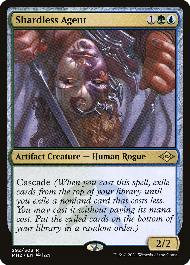 Shardless Agent (MH2-292) - Modern Horizons 2 Etched Foil