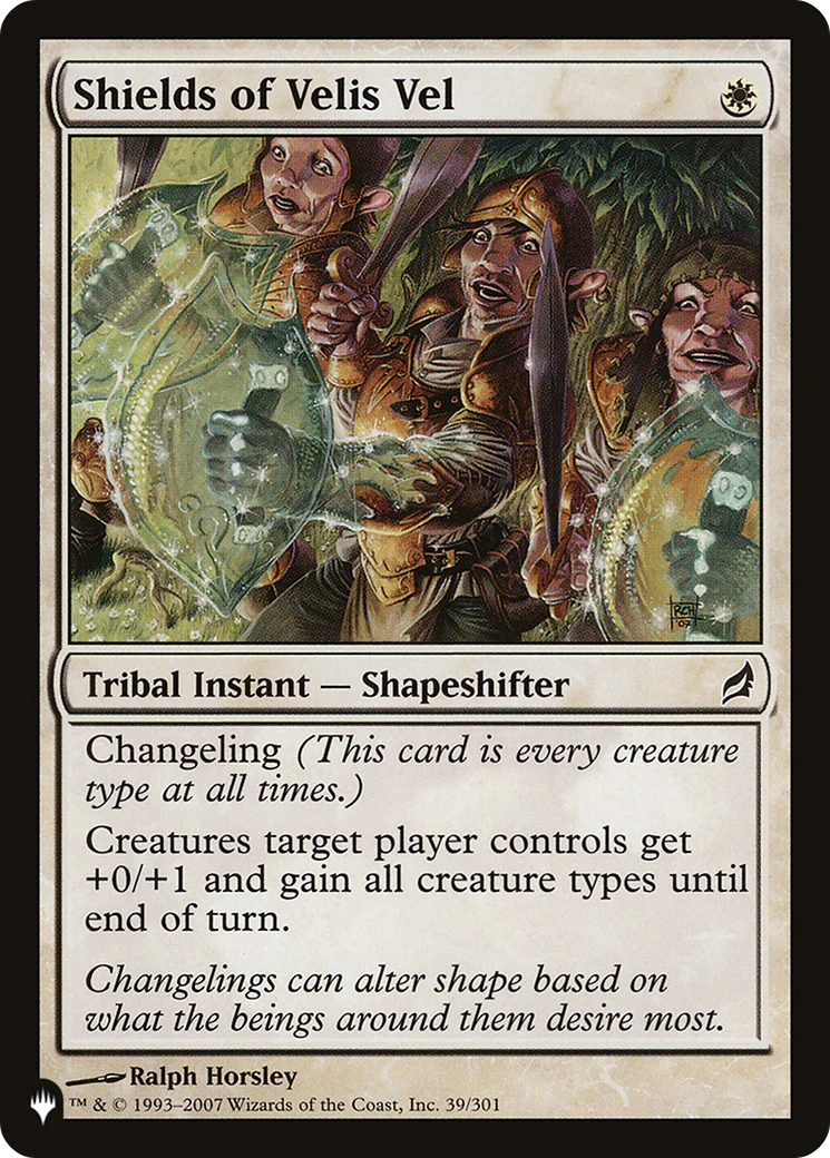 Shields of Velis Vel (LRW) (LIST-039) - The List Reprints