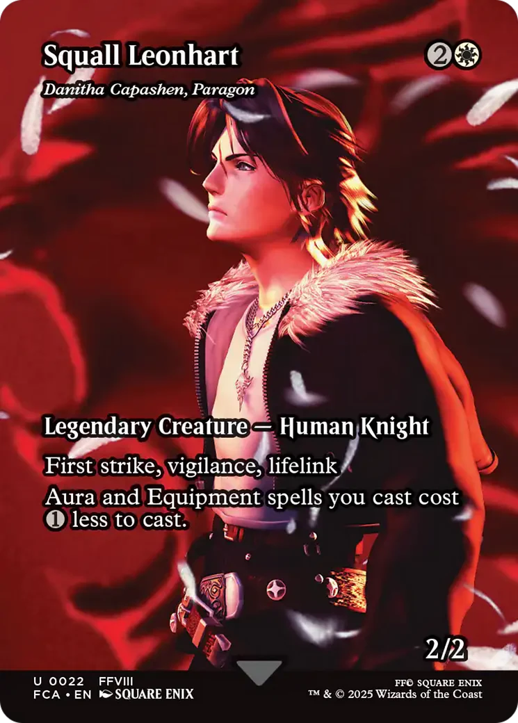 Squall Leonhart - Danitha Capashen, Paragon (Showcase) (FCA-022) - FINAL FANTASY: Through the Ages Foil