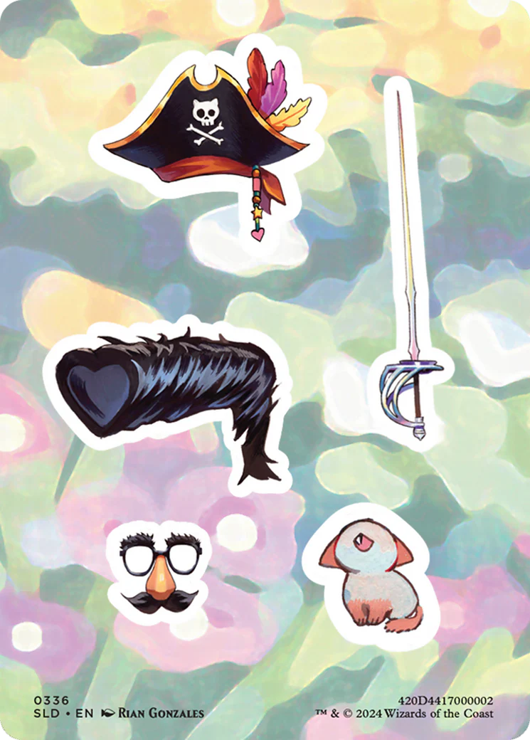 Sticker Sheet (0336) (SLD-336) - Secret Lair Drop Series