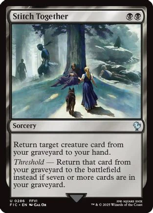Stitch Together (Surge Foil) (FIC-286) - Commander: FINAL FANTASY Foil
