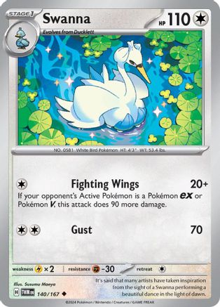 Swanna 140/167 - Uncommon