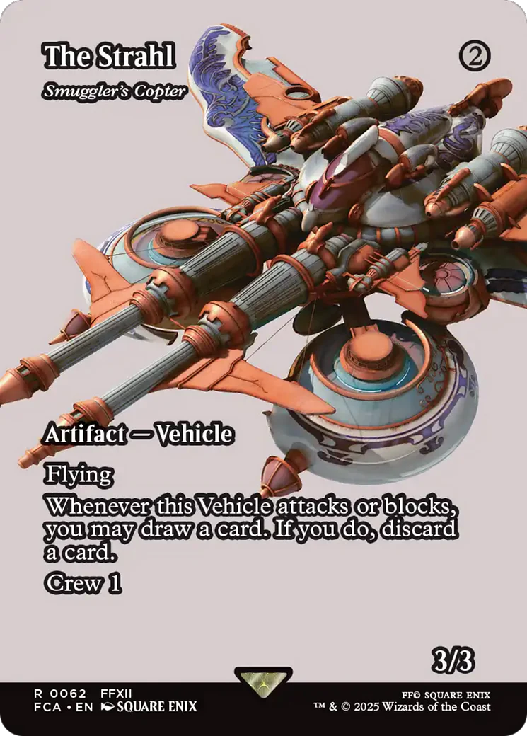 The Strahl - Smuggler's Copter (Showcase) (FCA-062) - FINAL FANTASY: Through the Ages Foil