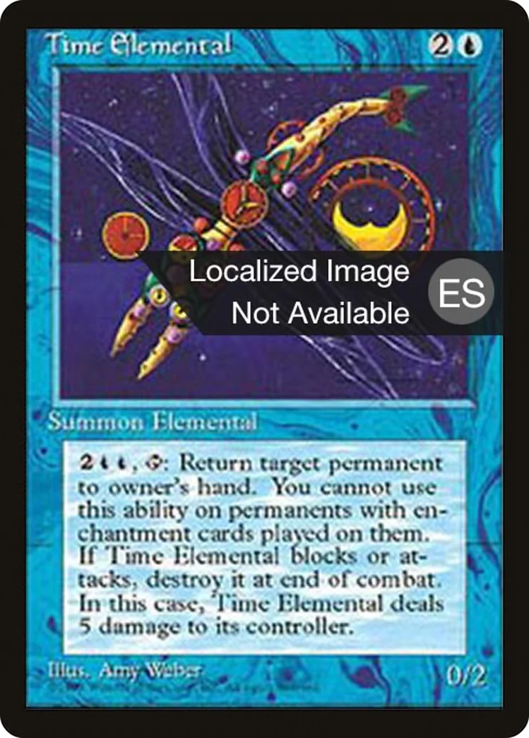 Time Elemental (4BB-108) - Fourth Edition Foreign Black Border